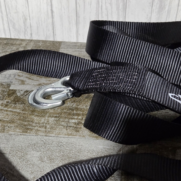 Husky 2 in. x 15 ft. Tow Strap with Hooks - Picture 3 of 3